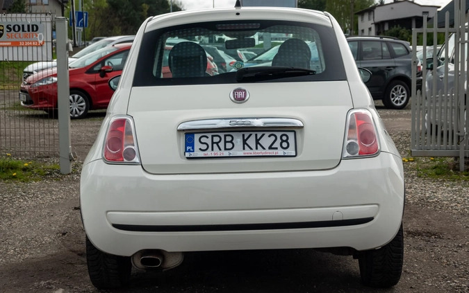 Fiat 500 cena 15500 przebieg: 149797, rok produkcji 2008 z Rybnik małe 172